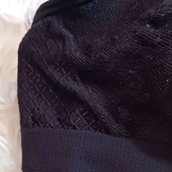 HANES Wirefree Bra SMALL Black - Picture 3 of 6